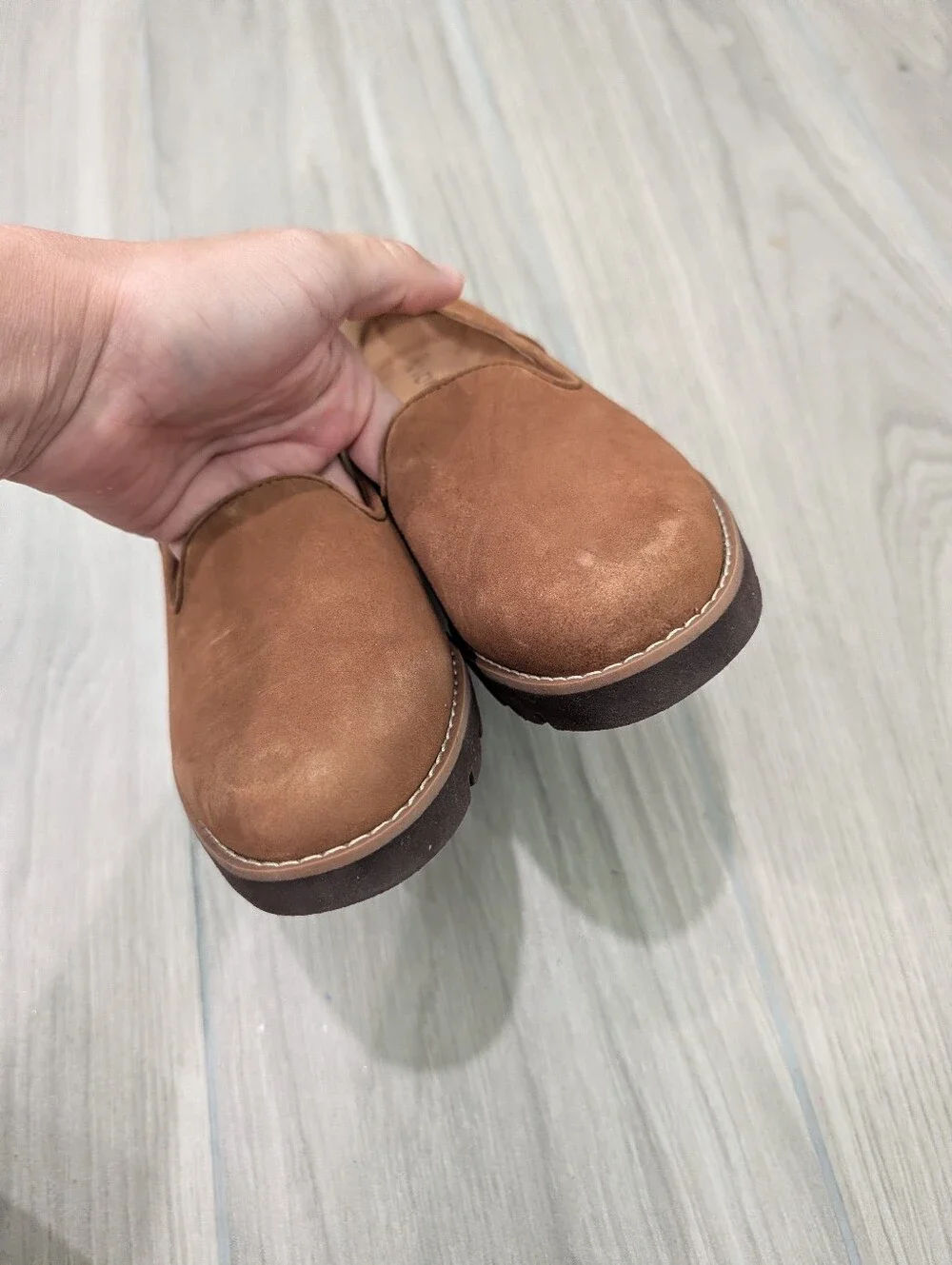 Vionic Aster Willa Wedge Toffee Size 6.5